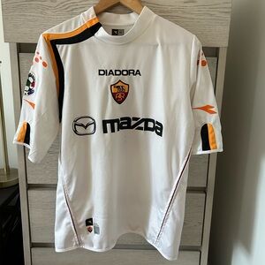Authentic ROMA Totti Diadora Vintage Jersey